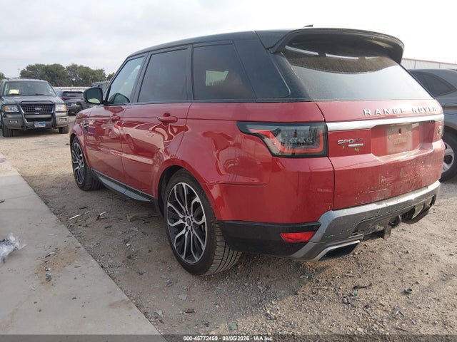 Продажа на аукционе авто 2019 Land Rover Range Rover Sport Hse Mhev, vin: SALWR2RU4KA858675, номер лота: 45772459