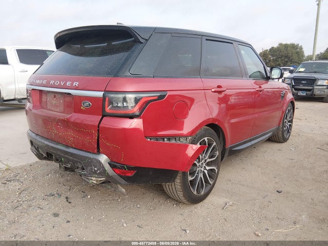 Продажа на аукционе авто 2019 Land Rover Range Rover Sport Hse Mhev, vin: SALWR2RU4KA858675, номер лота: 45772459