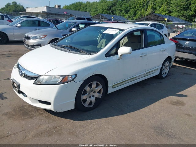 2011 Honda Civic Lx მანქანა იყიდება აუქციონზე, vin: 2HGFA1F50BH309984, აუქციონის ნომერი: 45772473