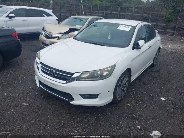 45772478 :رقم المزاد ، 1HGCR2F53FA151162 vin ، 2015 Honda Accord Sport مزاد بيع