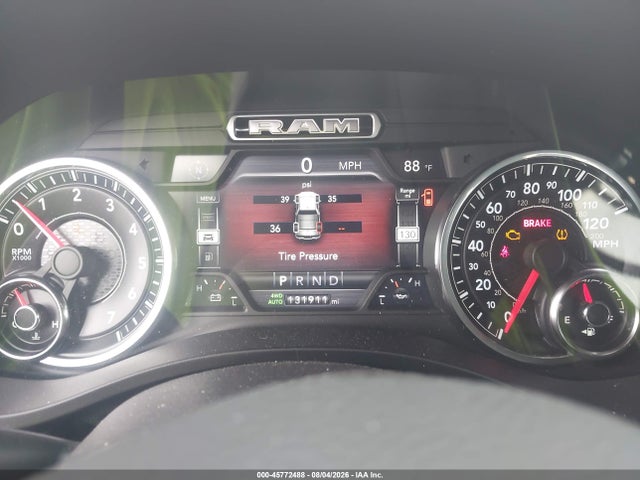 Продаж на аукціоні авто 2019 Ram 1500 Laramie, vin: 1C6SRFJT3KN820533, номер лоту: 45772488