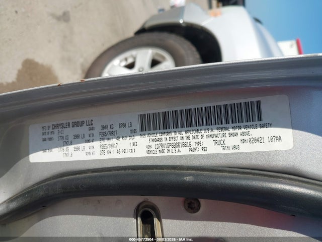 Продаж на аукціоні авто 2011 Ram Ram 1500 Slt, vin: 1D7RV1GP6BS618616, номер лоту: 45772504