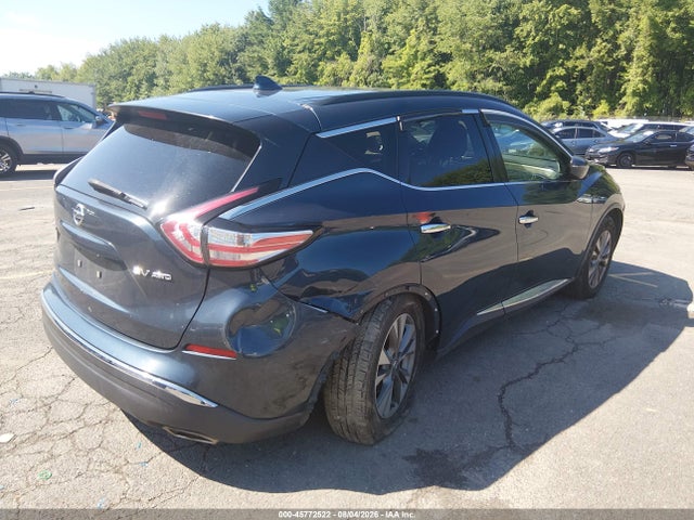 Продаж на аукціоні авто 2018 Nissan Murano Sv, vin: 5N1AZ2MH2JN148205, номер лоту: 45772522