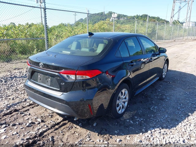 2022 Toyota Corolla Le მანქანა იყიდება აუქციონზე, vin: JTDEPMAEXNJ212991, აუქციონის ნომერი: 45772553