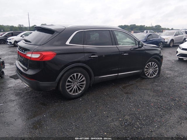 Aukcja sprzedaży 2017 Lincoln Mkx Select, vin: 2LMPJ6KR6HBL33887, numer aukcji: 45772592