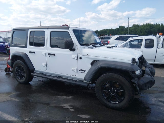 Продажа на аукционе авто 2021 Jeep Wrangler Unlimited Sport Altitude 4x4, vin: 1C4HJXDN2MW649039, номер лота: 45772608