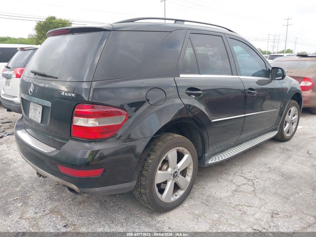 Продаж на аукціоні авто 2009 Mercedes-benz Ml 350 4matic, vin: 4JGBB86E59A448130, номер лоту: 45772633