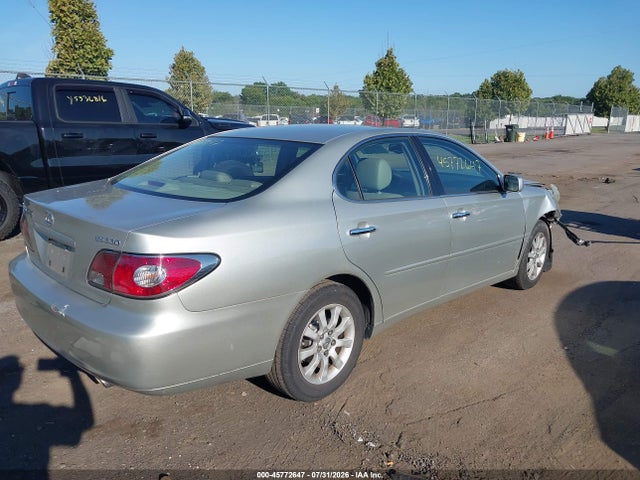 2004 Lexus Es 330 მანქანა იყიდება აუქციონზე, vin: JTHBA30G645007272, აუქციონის ნომერი: 45772647