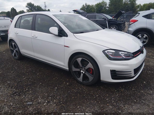 Auction sale of the 2017 Volkswagen Golf Gti Autobahn 4-door/s 4-door/se 4-door/sport 4-door, vin: 3VW5T7AU0HM033707, lot number: 45772724