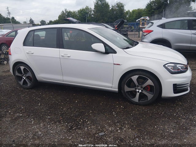 Продажа на аукционе авто 2017 Volkswagen Golf Gti Autobahn 4-door/s 4-door/se 4-door/sport 4-door, vin: 3VW5T7AU0HM033707, номер лота: 45772724