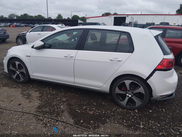 Продажа на аукционе авто 2017 Volkswagen Golf Gti Autobahn 4-door/s 4-door/se 4-door/sport 4-door, vin: 3VW5T7AU0HM033707, номер лота: 45772724