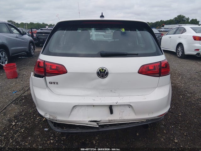 Продажа на аукционе авто 2017 Volkswagen Golf Gti Autobahn 4-door/s 4-door/se 4-door/sport 4-door, vin: 3VW5T7AU0HM033707, номер лота: 45772724
