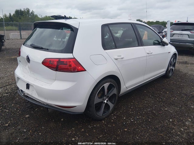 Продажа на аукционе авто 2017 Volkswagen Golf Gti Autobahn 4-door/s 4-door/se 4-door/sport 4-door, vin: 3VW5T7AU0HM033707, номер лота: 45772724