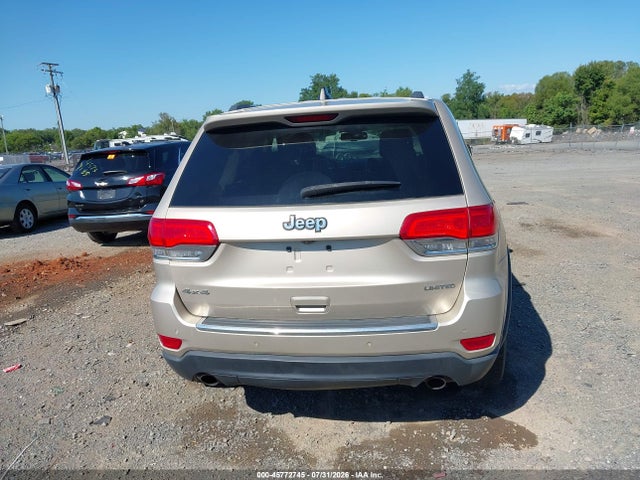 Продаж на аукціоні авто 2014 Jeep Grand Cherokee Limited, vin: 1C4RJFBG0EC365852, номер лоту: 45772745