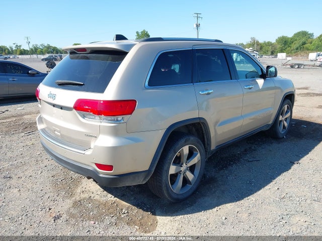 Продаж на аукціоні авто 2014 Jeep Grand Cherokee Limited, vin: 1C4RJFBG0EC365852, номер лоту: 45772745