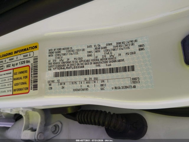 Ford Ranger Raptor 2026 1FTER4LR4TLE03348 Image 9