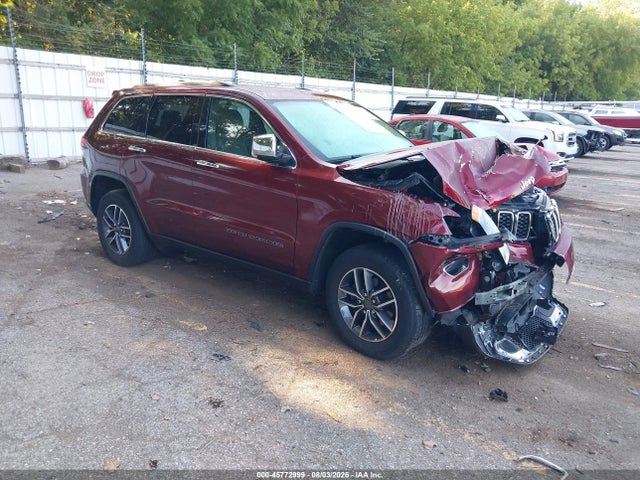 45772999 :رقم المزاد ، 1C4RJFBG2KC590317 vin ، 2019 Jeep Grand Cherokee Limited 4x4 مزاد بيع