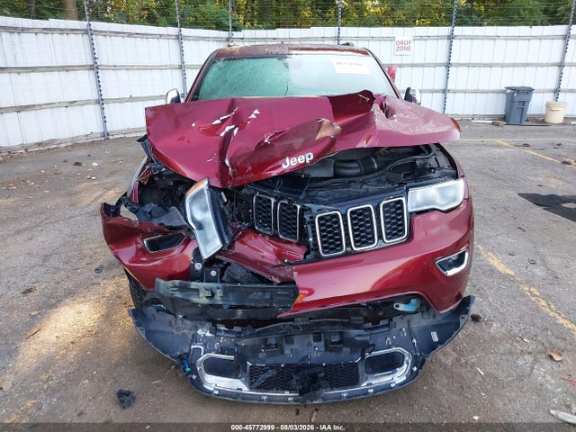 45772999 :رقم المزاد ، 1C4RJFBG2KC590317 vin ، 2019 Jeep Grand Cherokee Limited 4x4 مزاد بيع