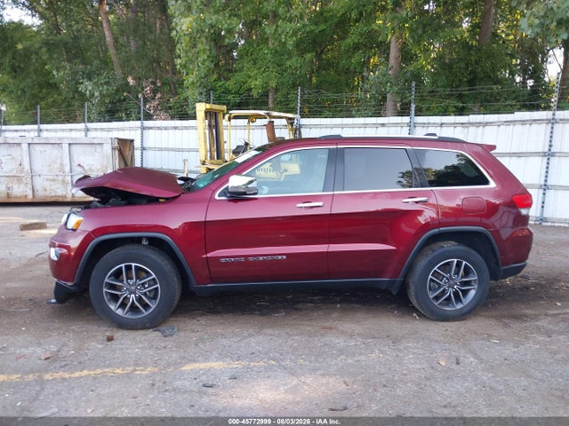 45772999 :رقم المزاد ، 1C4RJFBG2KC590317 vin ، 2019 Jeep Grand Cherokee Limited 4x4 مزاد بيع