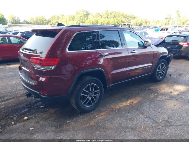45772999 :رقم المزاد ، 1C4RJFBG2KC590317 vin ، 2019 Jeep Grand Cherokee Limited 4x4 مزاد بيع