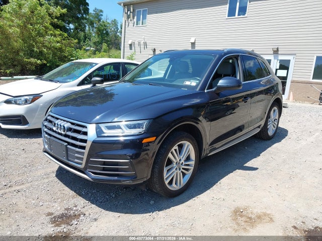 2018 Audi Q5 2.0t Premium/2.0t Tech Premium მანქანა იყიდება აუქციონზე, vin: WA1BNAFY2J2133551, აუქციონის ნომერი: 45773064