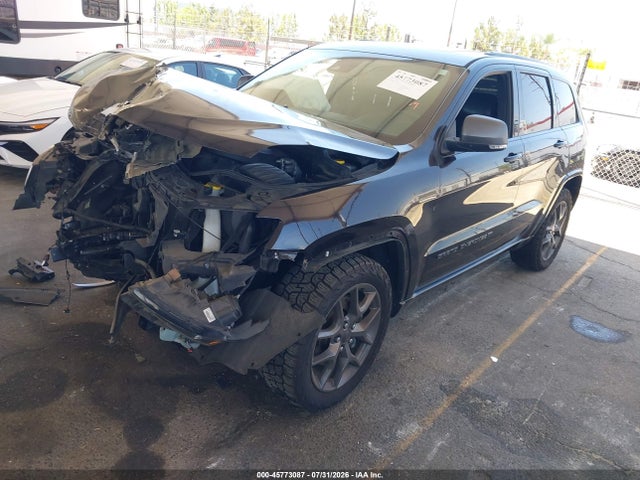 Продажа на аукционе авто 2021 Jeep Grand Cherokee 80th Anniversary 4x2, vin: 1C4RJEBG5MC538841, номер лота: 45773087