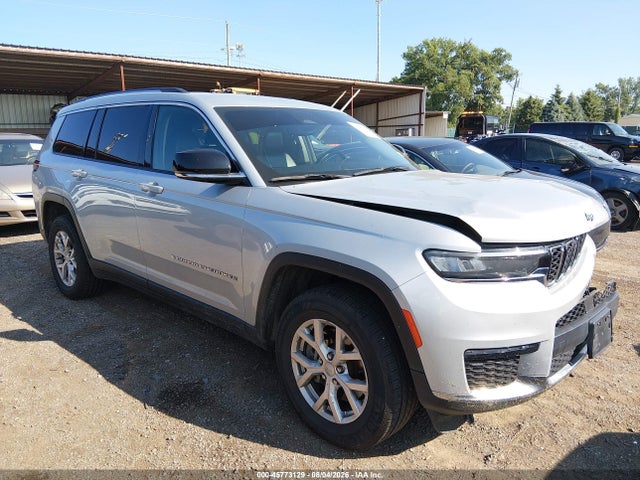 45773129 :رقم المزاد ، 1C4RJKBG7M8123120 vin ، 2021 Jeep Grand Cherokee L Limited 4x4 مزاد بيع