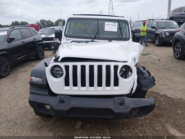 Продажа на аукционе авто 2021 Jeep Wrangler Unlimited Sport S 4x4, vin: 1C4HJXDG9MW858778, номер лота: 45773190