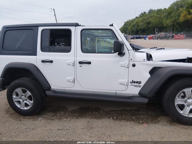Продажа на аукционе авто 2021 Jeep Wrangler Unlimited Sport S 4x4, vin: 1C4HJXDG9MW858778, номер лота: 45773190