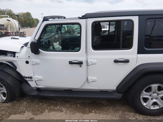 Продажа на аукционе авто 2021 Jeep Wrangler Unlimited Sport S 4x4, vin: 1C4HJXDG9MW858778, номер лота: 45773190