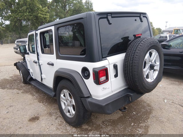 Продажа на аукционе авто 2021 Jeep Wrangler Unlimited Sport S 4x4, vin: 1C4HJXDG9MW858778, номер лота: 45773190
