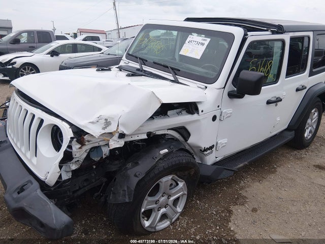 Продажа на аукционе авто 2021 Jeep Wrangler Unlimited Sport S 4x4, vin: 1C4HJXDG9MW858778, номер лота: 45773190