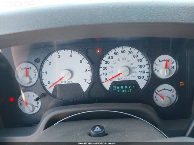 45773213 :رقم المزاد ، 3D7KS19D36G244279 vin ، 2006 Dodge Ram 1500 Laramie مزاد بيع