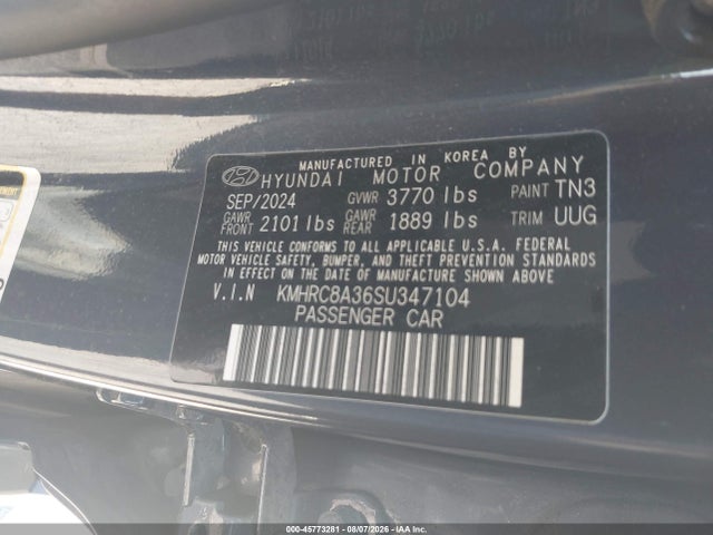 Hyundai Venue Limited 2025 KMHRC8A36SU347104 Image 9