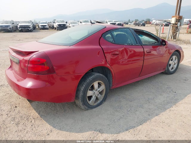 Продажа на аукционе авто 2008 Pontiac Grand Prix, vin: 2G2WP552381171939, номер лота: 45773302