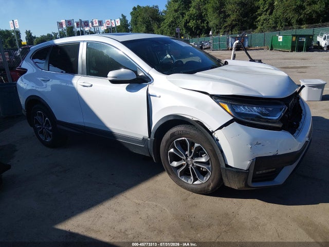 Auction sale of the 2021 Honda Cr-v Hybrid Ex-l, vin: 7FART6H87ME012007, lot number: 45773313
