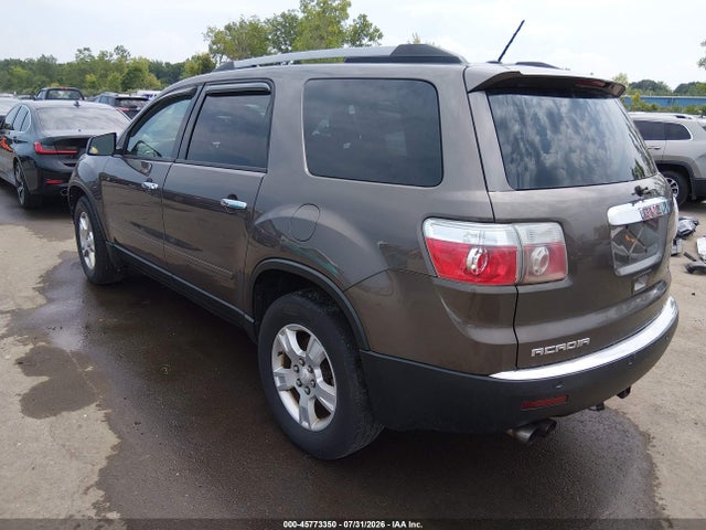 Продажа на аукционе авто 2011 Gmc Acadia Sle, vin: 1GKKRPED7BJ210549, номер лота: 45773350