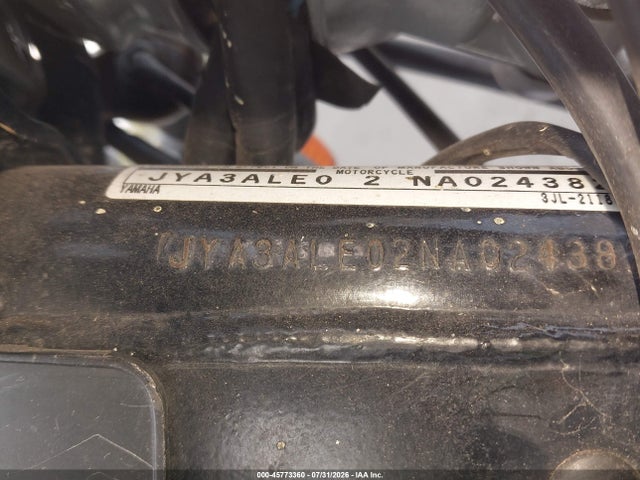 1992 Yamaha Xv750 მანქანა იყიდება აუქციონზე, vin: JYA3ALE02NA024382, აუქციონის ნომერი: 45773360