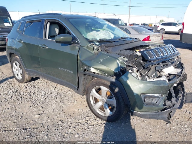 Aukcja sprzedaży 2018 Jeep Compass Latitude 4x4, vin: 3C4NJDBB7JT375154, numer aukcji: 45773363