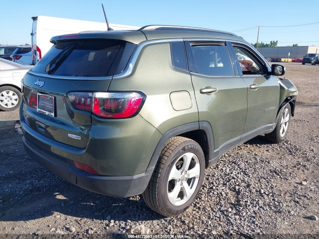 Aukcja sprzedaży 2018 Jeep Compass Latitude 4x4, vin: 3C4NJDBB7JT375154, numer aukcji: 45773363