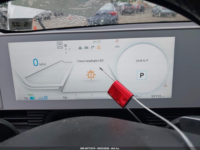 2022 Hyundai Ioniq 5 Se მანქანა იყიდება აუქციონზე, vin: KM8KMDAF8NU067206, აუქციონის ნომერი: 45773374