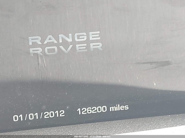Продажа на аукционе авто 2013 Land Rover Range Rover Supercharged, vin: SALGS2EF7DA100882, номер лота: 45773382