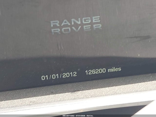 Продажа на аукционе авто 2013 Land Rover Range Rover Supercharged, vin: SALGS2EF7DA100882, номер лота: 45773382