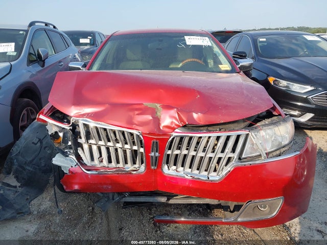 45773393 :رقم المزاد ، 3LNHL2GC2AR657885 vin ، 2010 Lincoln Mkz مزاد بيع