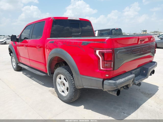 Продаж на аукціоні авто 2018 Ford F-150 Raptor, vin: 1FTFW1RG8JFE70967, номер лоту: 45773414