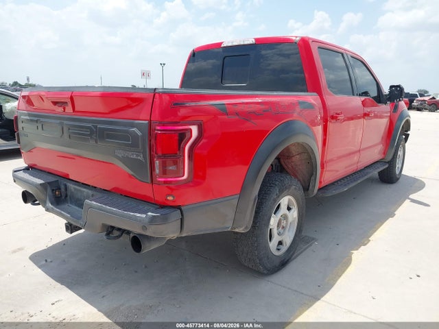 Продаж на аукціоні авто 2018 Ford F-150 Raptor, vin: 1FTFW1RG8JFE70967, номер лоту: 45773414