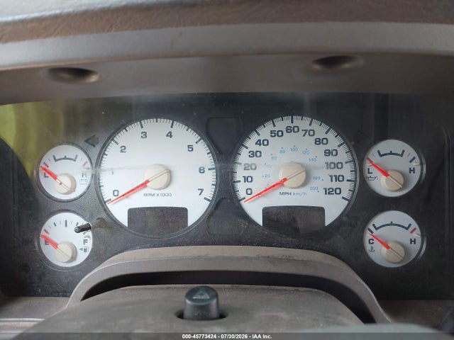 2005 Dodge Ram 1500 Slt/laramie მანქანა იყიდება აუქციონზე, vin: 1D7HA18N55S173195, აუქციონის ნომერი: 45773424