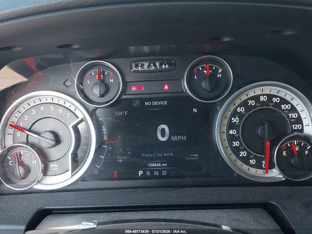 Продажа на аукционе авто 2015 Ram 1500 Sport, vin: 1C6RR7MT6FS520654, номер лота: 45773438