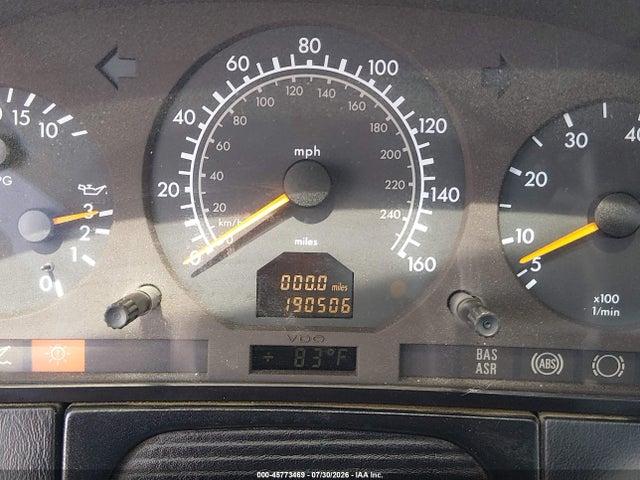 Aukcja sprzedaży 1999 Mercedes-benz Cl 500, vin: WDBGA70G8XA429424, numer aukcji: 45773469