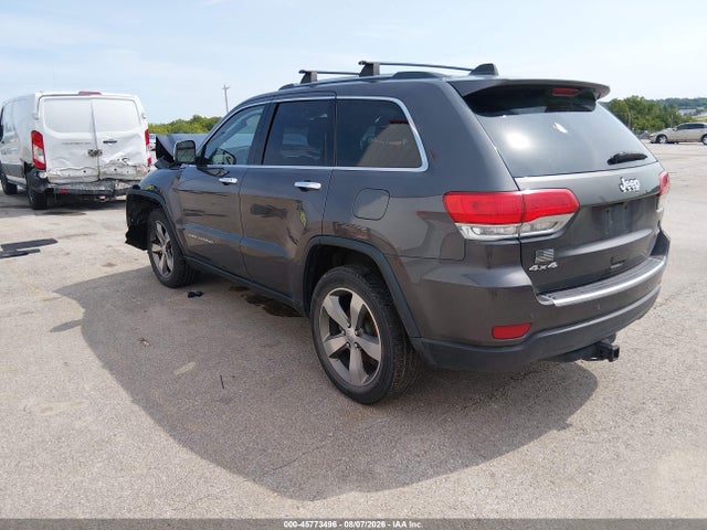 Aukcja sprzedaży 2016 Jeep Grand Cherokee Limited, vin: 1C4RJFBG4GC317242, numer aukcji: 45773496